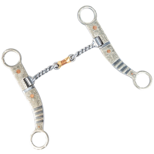 Formay Floral Trim Twisted Dogbone Bit Tack - Bits Formay