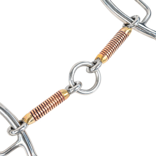 Formay Copper Wrapped Sliding Gag Bit Tack - Bits Formay