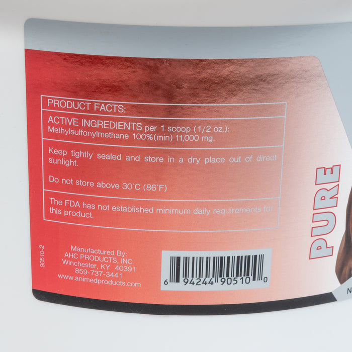AniMed Pure MSM Equine - Supplements Animed