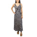 Tie Strap Geometric Black Dress WOMEN - Clothing - Dresses THML Clothing