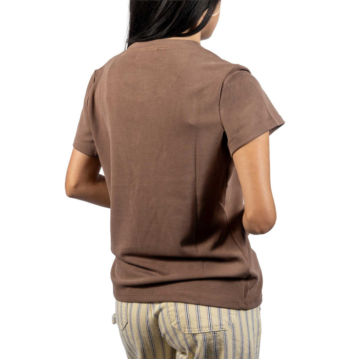 Kut Remington Scoop Neck Latte Top WOMEN - Clothing - Tops - Short Sleeved Kut from the Kloth