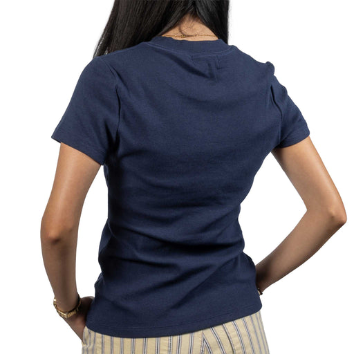 Kut Langley Navy Rib Top WOMEN - Clothing - Tops - Short Sleeved Kut from the Kloth
