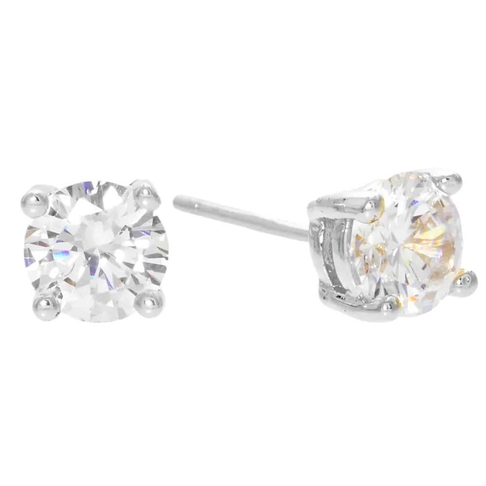 Cubic Zirconia Dipped Post Earrings WOMEN - Accessories - Jewelry - Earrings Fashion City