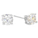 Cubic Zirconia Silver Post Earrings WOMEN - Accessories - Jewelry - Earrings Fashion City
