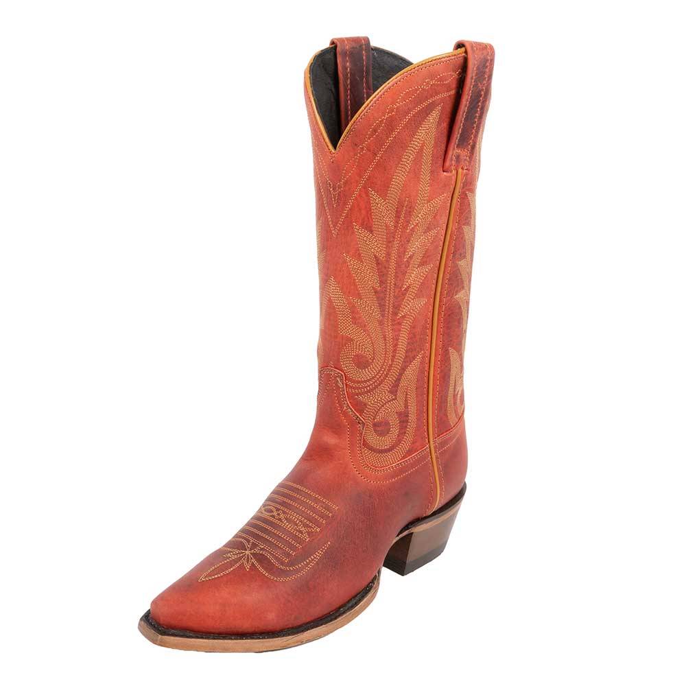 Caborca Silver Amazonas Coral Rojo Boots WOMEN - Footwear - Boots - Western Boots Liberty Black Boot Co.   