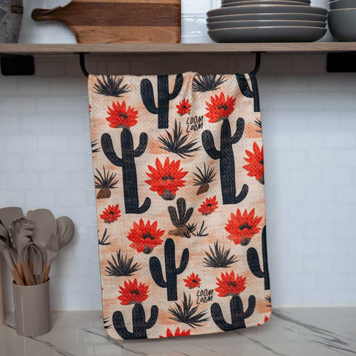 Cacti Desert Kitchen Towel