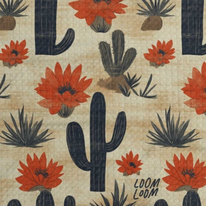 Cacti Desert Kitchen Towel