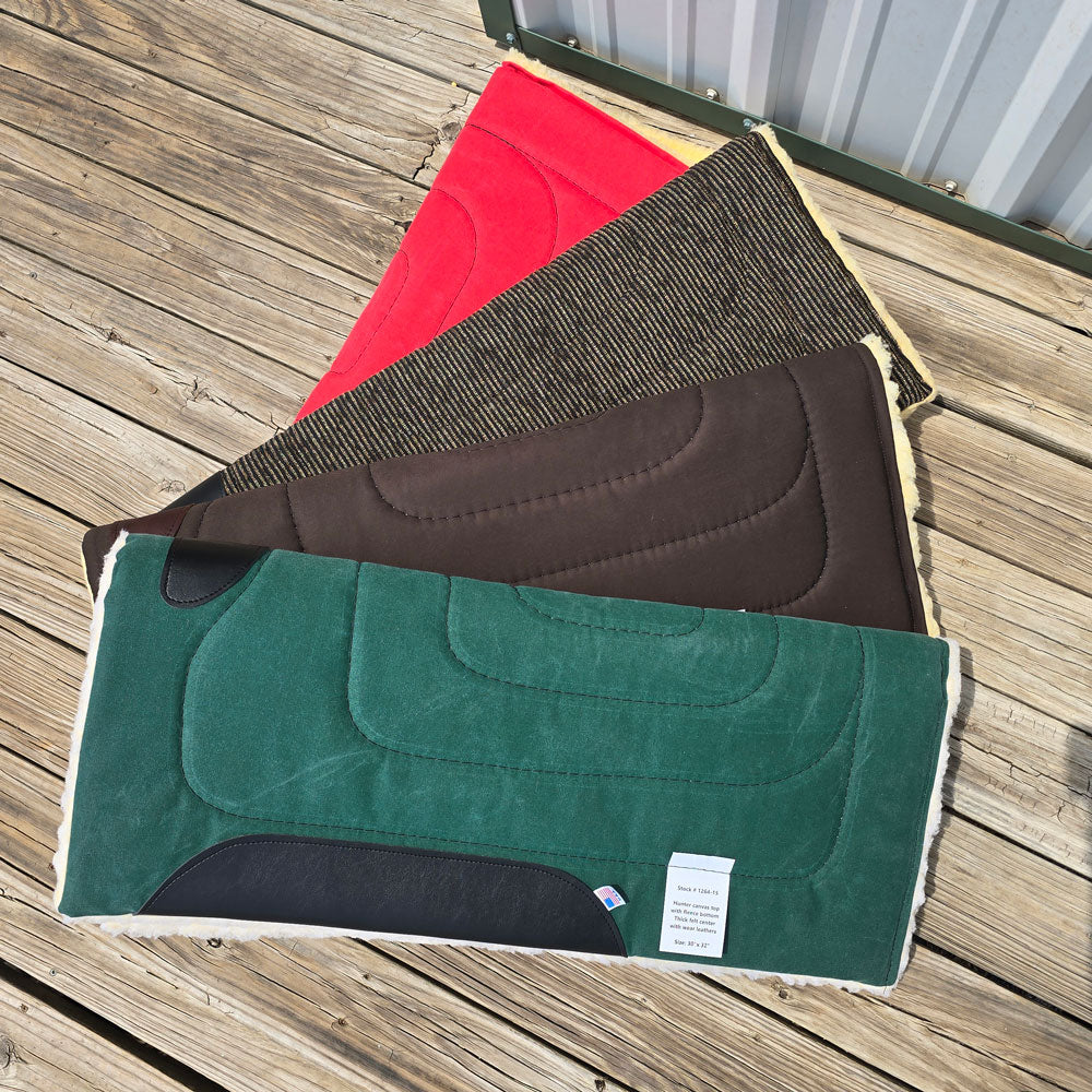NEW Circle R Tack Saddle Pads - Assorted Colors