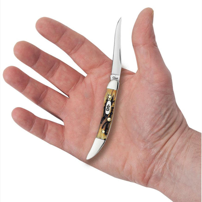 Case Genuine Stag Small Texas Toothpick Knives W.R. Case