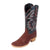 R. Watson Men's Nubuck Rhubarb Caiman Belly Boot MEN - Footwear - Exotic Western Boots R Watson   