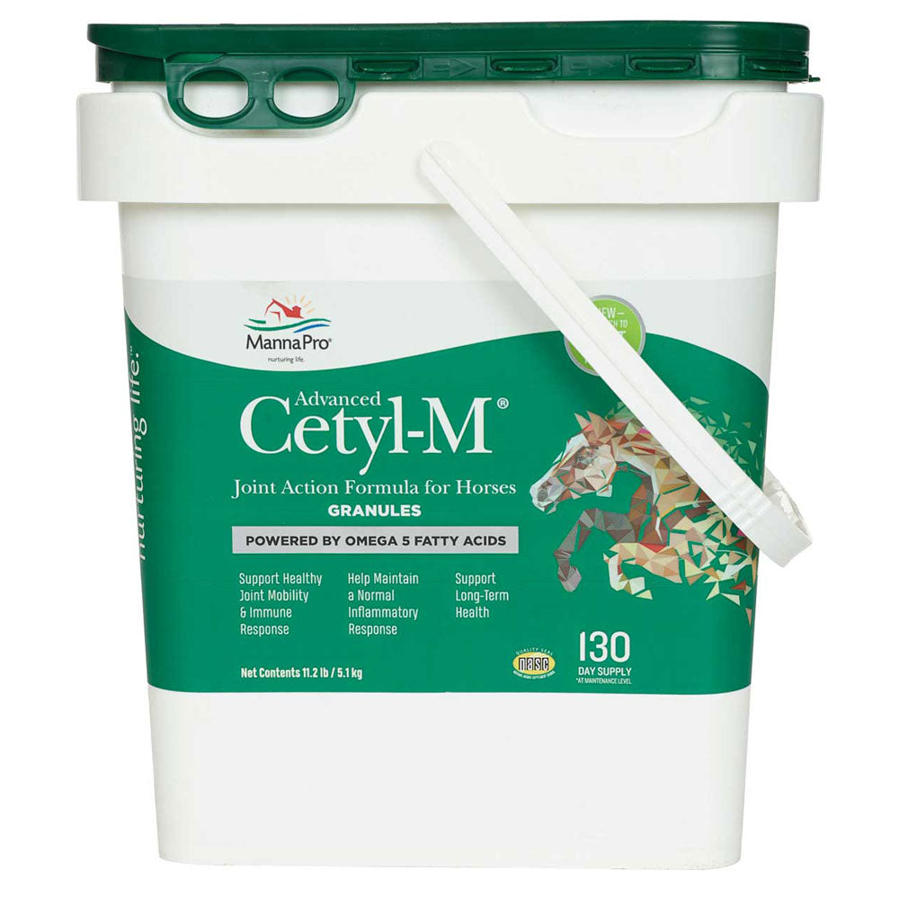 Advanced Cetyl-M for Horses Granule FARM & RANCH - Animal Care - Equine - Supplements - Joint & Pain MannaPro 4.5 Months/11.2 lb  