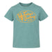 Teskey's Saddlery Youth Retro Oval Tee - Lagoon TESKEY'S GEAR - Youth SS Shirts Teskey's