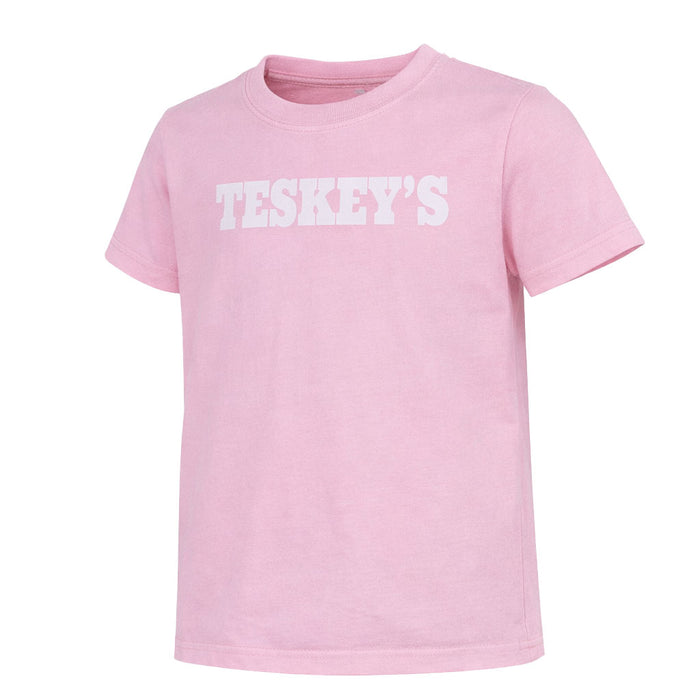 Teskey's Youth Plain Logo Tee - Blossom TESKEY'S GEAR - Youth SS Shirts Teskey's