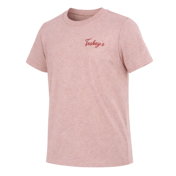 Teskey's Youth Outfitter Rope Circle Tee - Mauve TESKEY'S GEAR - Youth SS Shirts Teskey's