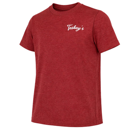 Teskey's Youth Outfitter Rope Circle Tee - Cardinal TESKEY'S GEAR - Youth SS Shirts Teskey's