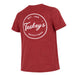 Teskey's Youth Outfitter Rope Circle Tee - Cardinal TESKEY'S GEAR - Youth SS Shirts Teskey's