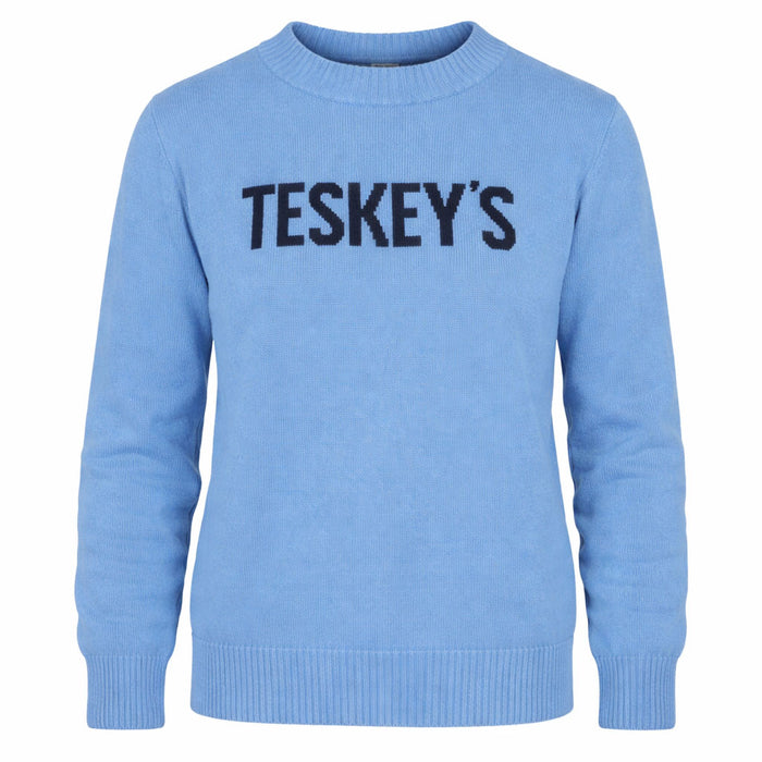 Teskey's Pullover Sweater - Hydrangea/Navy TESKEY'S GEAR - Sweatshirts & Hoodies Teskey's
