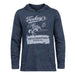 Teskey's Youth Bronco Hoodie Tee - Navy TESKEY'S GEAR - Youth LS Shirts Teskey's