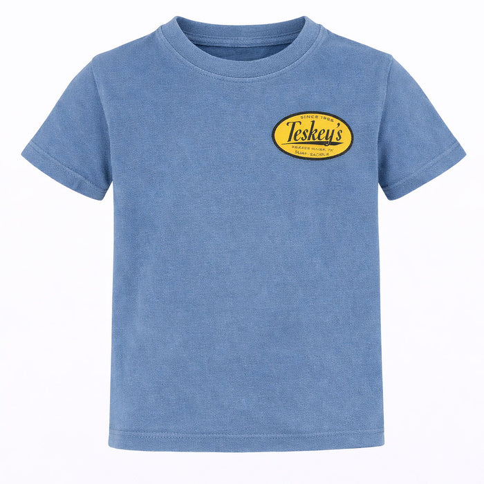 Teskey's Youth Brazos River Tee - Pacific Blue TESKEY'S GEAR - Youth SS Shirts Teskey's