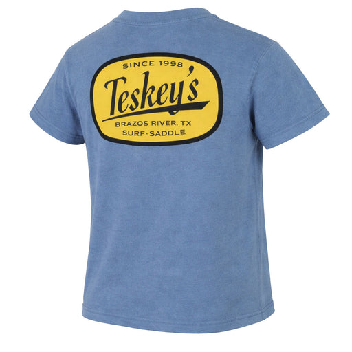 Teskey's Youth Brazos River Tee - Pacific Blue TESKEY'S GEAR - Youth SS Shirts Teskey's