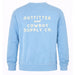 Teskey's Outfitter And Cowboy Supply Co Crewneck Sweatshirt - Denim Blue TESKEY'S GEAR - Sweatshirts & Hoodies Teskey's