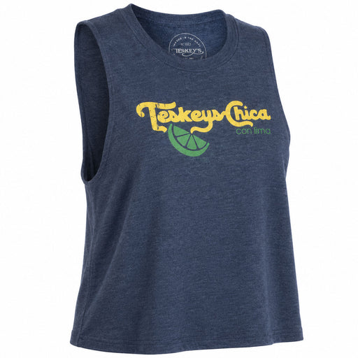 Teskey's Chica Tank Top - Rebel Blue/Yellow TESKEY'S GEAR - Tank Tops Teskey's