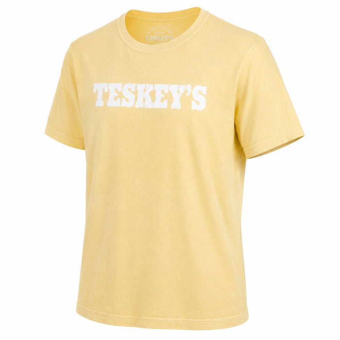 Teskey's Plain Logo Tee - Butter TESKEY'S GEAR - SS T-Shirts Teskey's