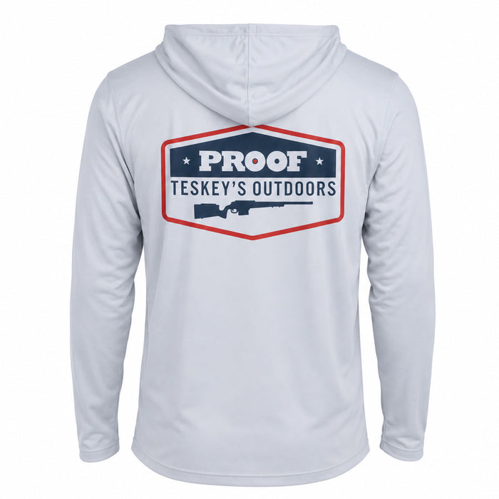 Teskey's Outdoor Target Proof Performance Hoodie - Pearl TESKEY'S GEAR - Sweatshirts - Hoodies Teskey's