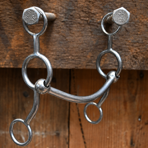 Flaharty Lil' Circle Gag Mullen Bit Tack - Bits Flaharty