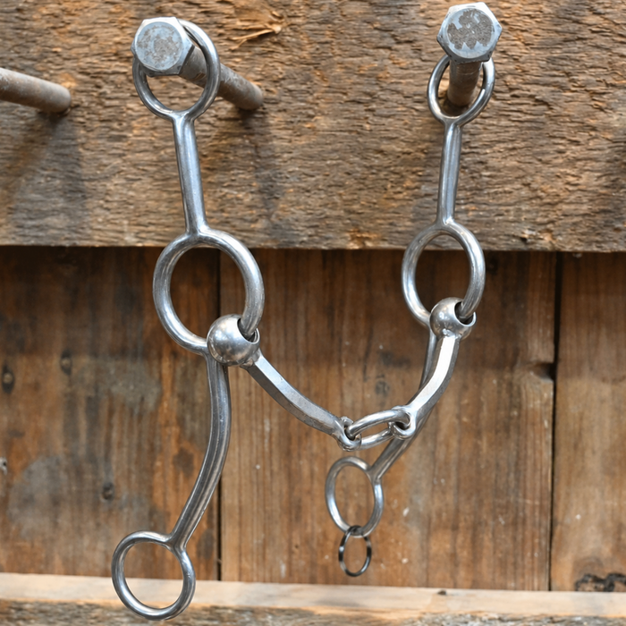 Flaharty Circle Gag Hexagon Lifesaver Bit Tack - Bits Flaharty