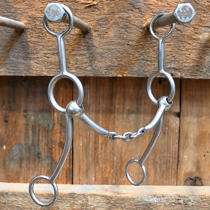 Flaharty Circle Gag Mullen Bit Tack - Bits Flaharty