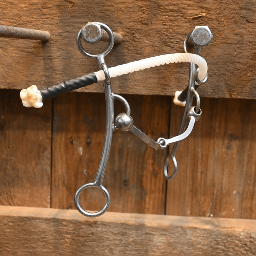 Flaharty Duke Square Snaffle Combo Bit Tack - Bits Flaharty