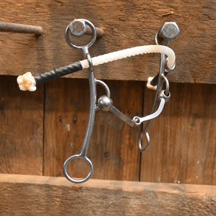 Flaharty Duke Square Snaffle Combo Bit