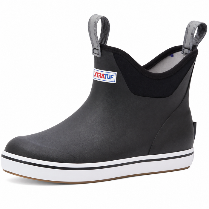 XTRATUF Black Women's Ankle Deck Boot WOMEN - Footwear - Boots - Work Boots XTRATUF