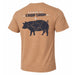 Teskey's Chop Shop Tee - Russett TESKEY'S GEAR - SS T-Shirts Teskey's