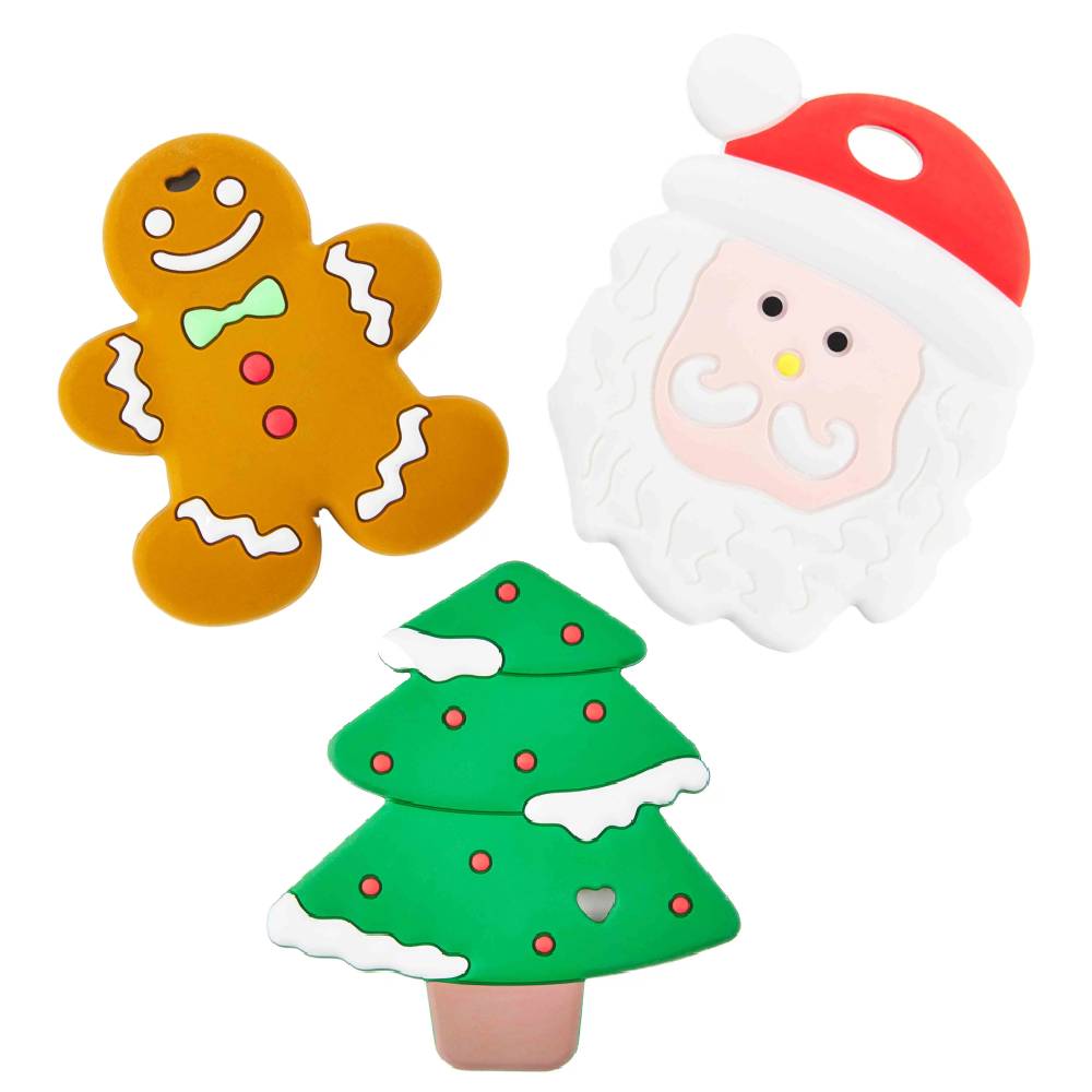 Mud Pie Holiday Silicone Teether KIDS - Baby - Baby Accessories Mud Pie   