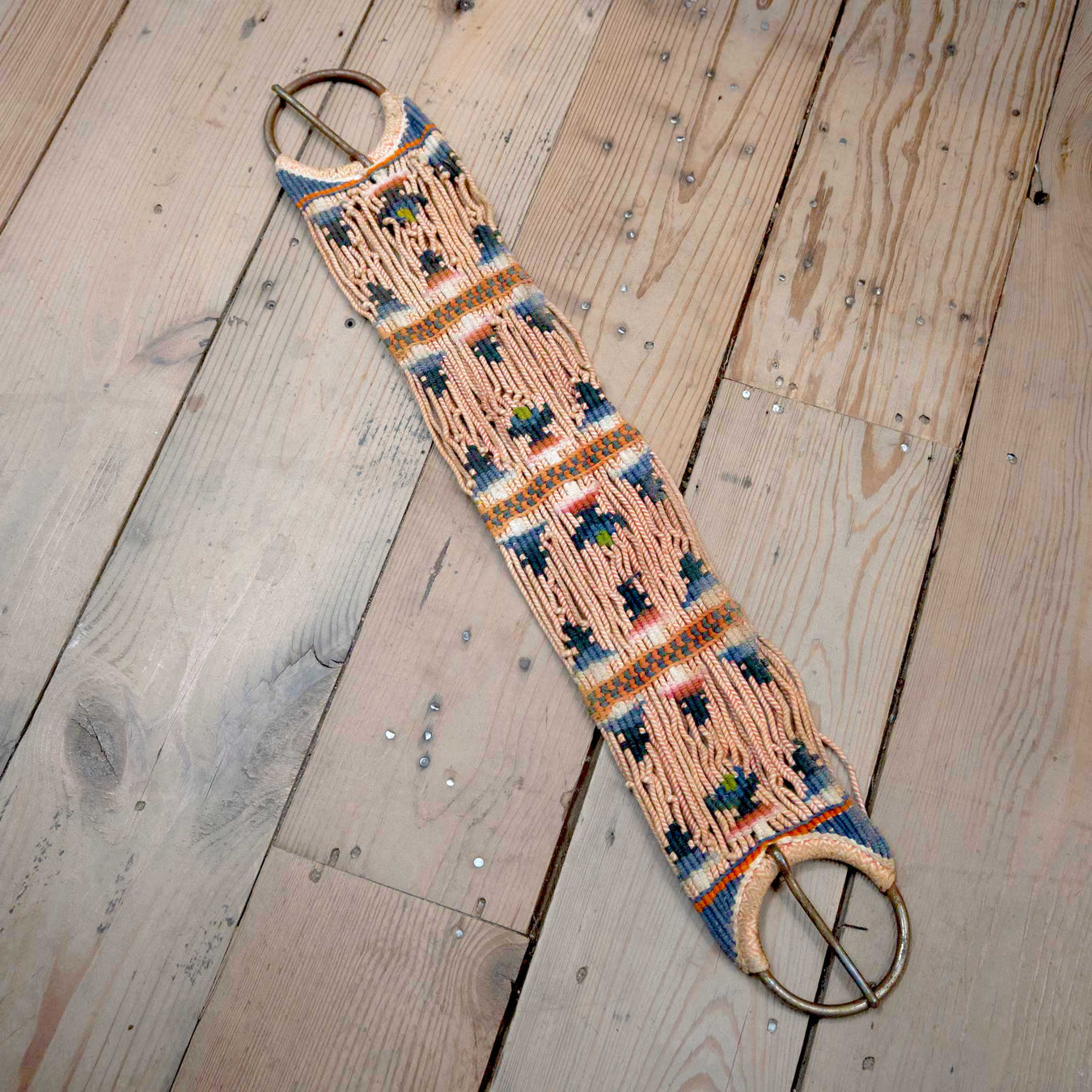 1940's-50's Colored Woven Horse Cinch Collectibles MISC