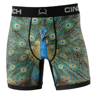 Cinch Men's 6" Peacock Boxer Brief MEN - Clothing - Underwear, Socks & Loungewear Cinch   