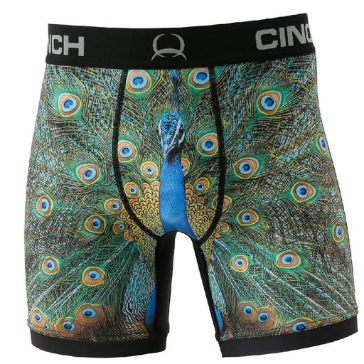 Cinch Men's 6" Peacock Boxer Brief MEN - Clothing - Underwear, Socks & Loungewear - Underwear Cinch