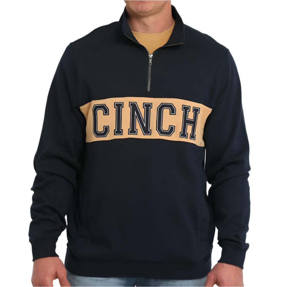 Cinch Men's 1/4 Zip Fleece Pullover MEN - Clothing - Pullovers & Hoodies Cinch