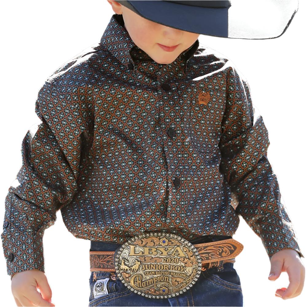 Cinch Baby Geo Print Shirt KIDS - Baby - Baby Boy Clothing Cinch   