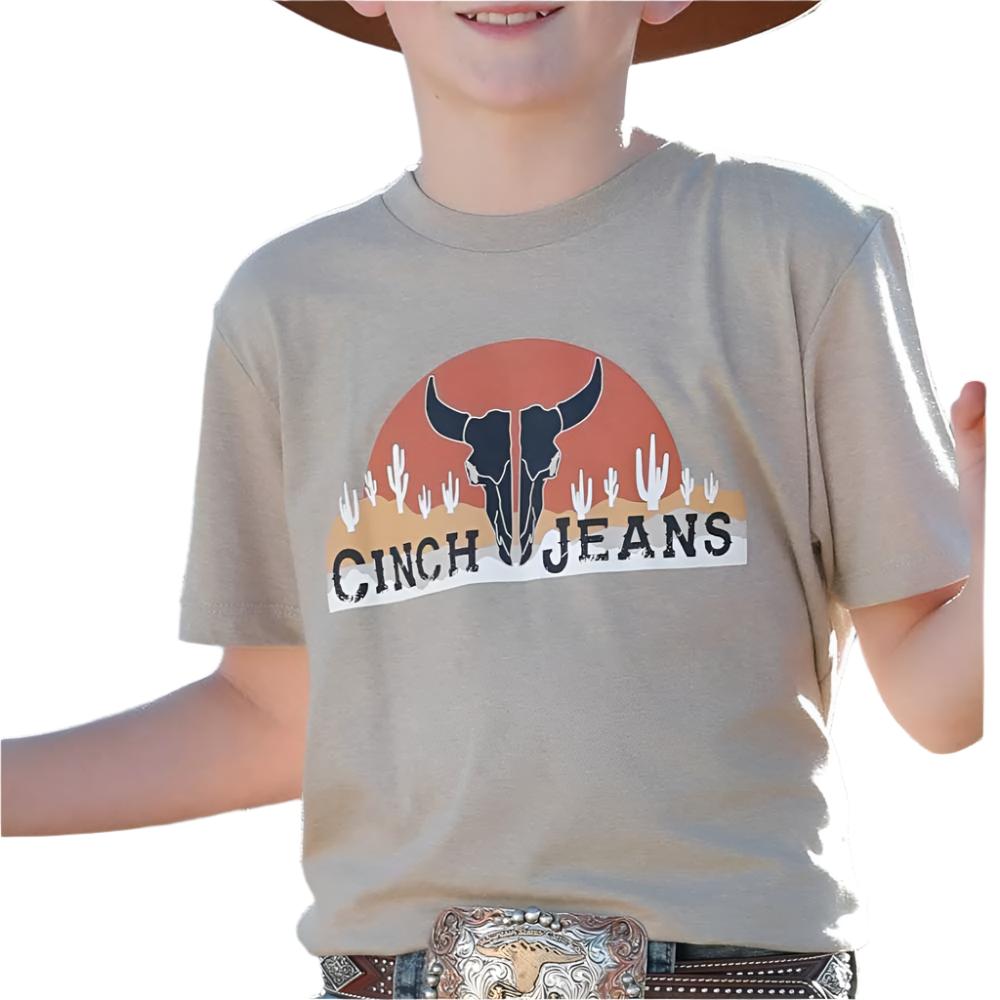 Cinch Boy's Skull Tee KIDS - Boys - Clothing - T-Shirts & Tank Tops Cinch