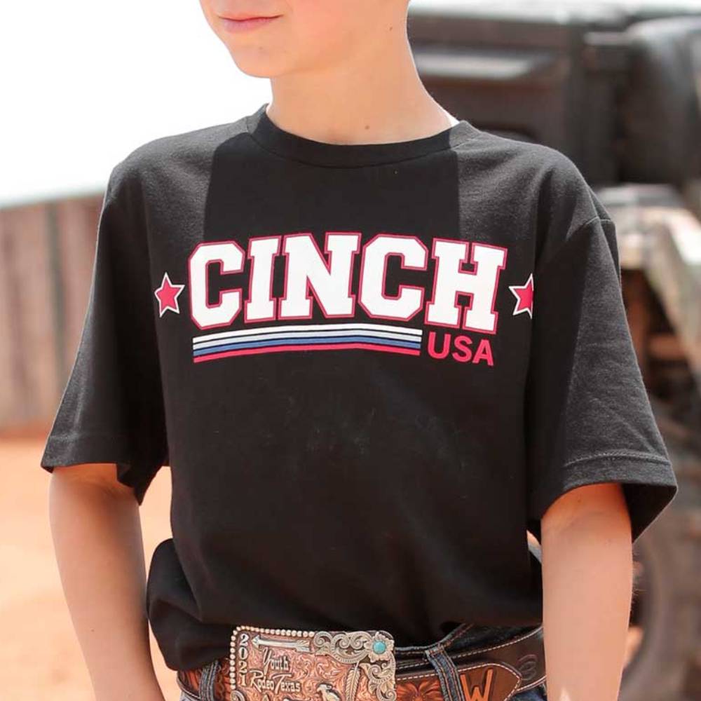 Cinch Boy's USA Tee KIDS - Boys - Clothing - T-Shirts & Tank Tops Cinch   