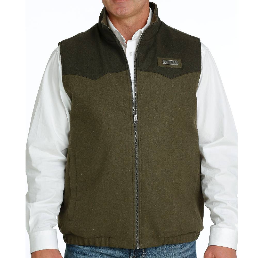 Cinch Men's Concealed Carry Wooly Vest MEN - Clothing - Outerwear - Vests Cinch   