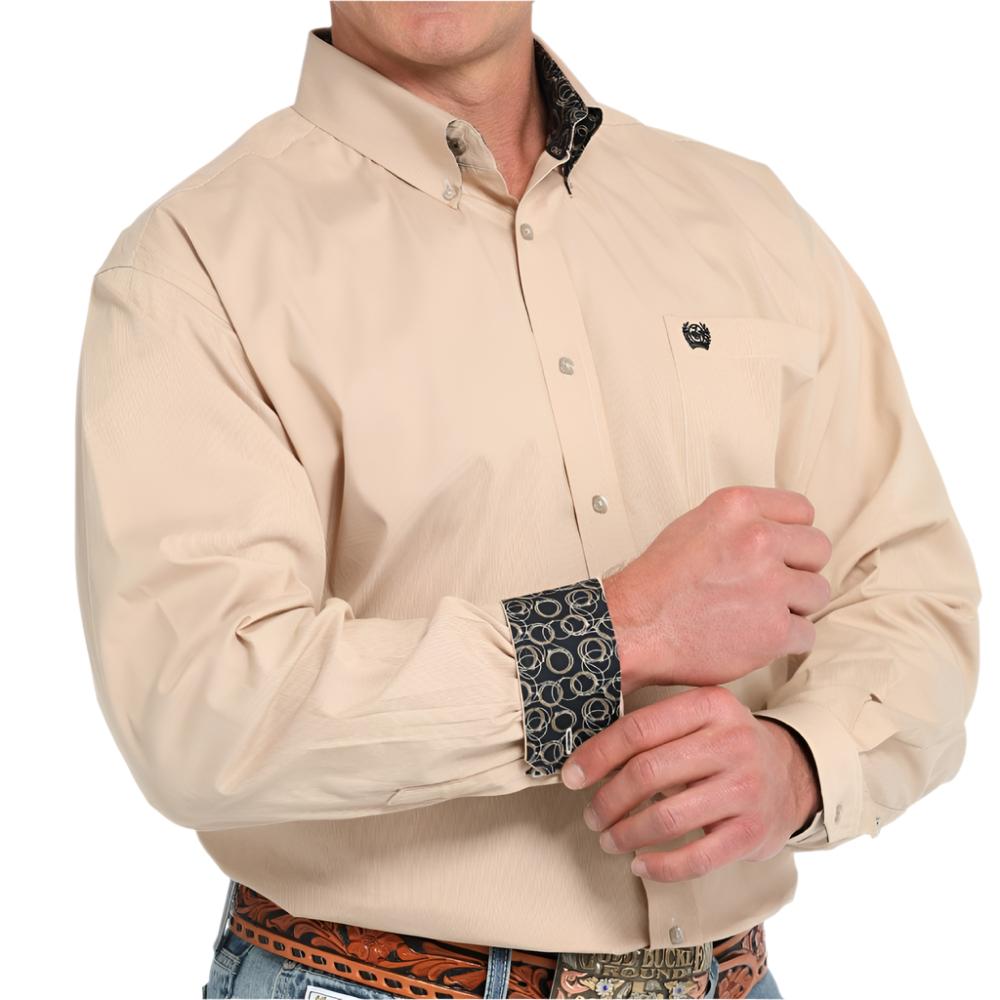 Cinch Men's Micro Stripe Print Shirt - FINAL SALE MEN - Clothing - Shirts - Long Sleeve Cinch