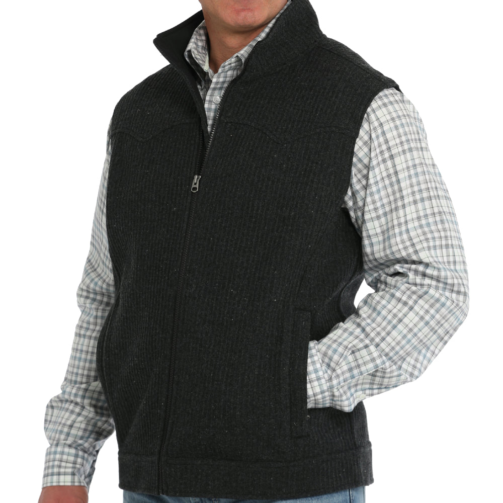 Cinch Men's Bonded Wooly Vest - Teskeys