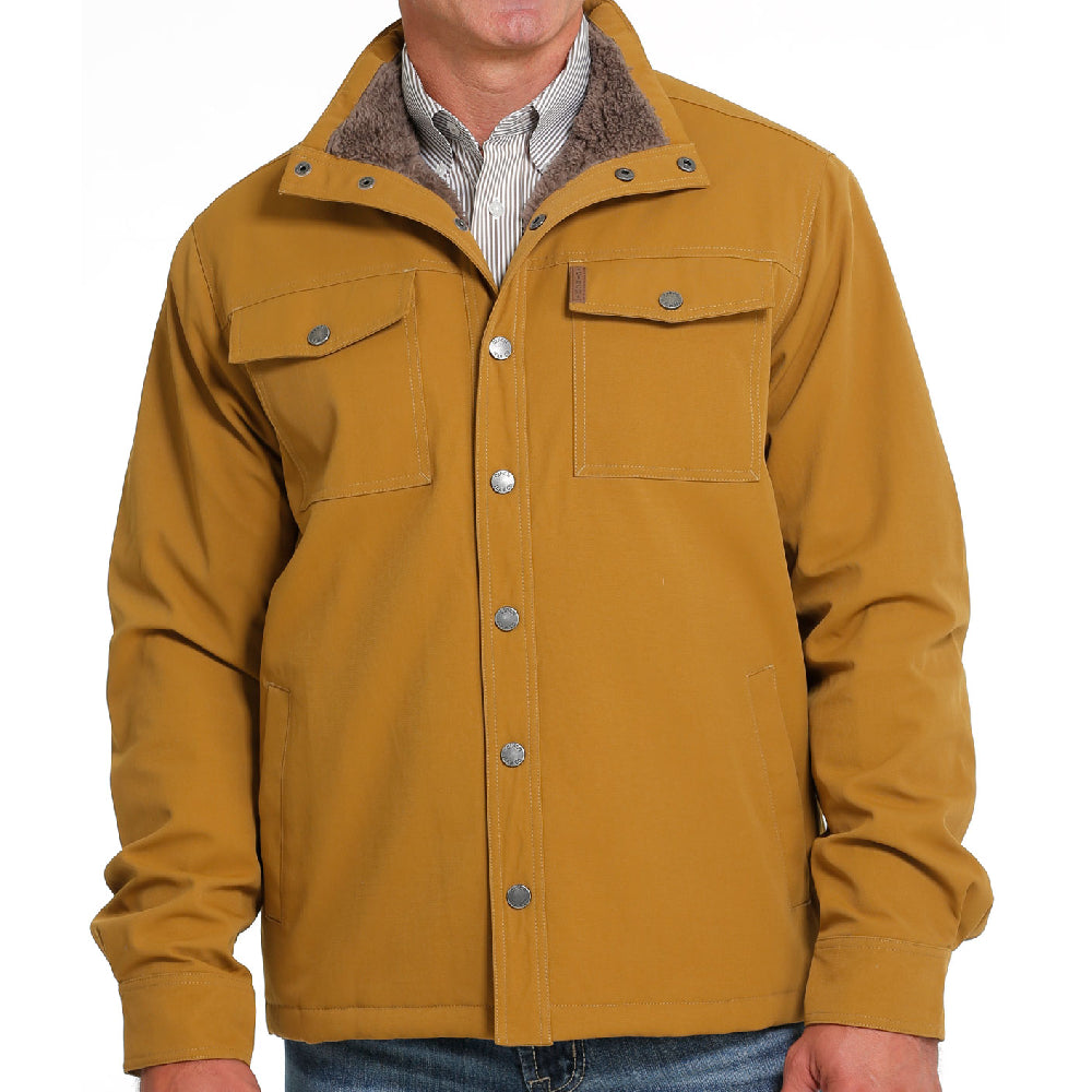 Cinch Men's Canvas Sherpa Lined Trucker Jacket - FINAL SALE MEN - Clothing - Outerwear - Jackets Cinch   