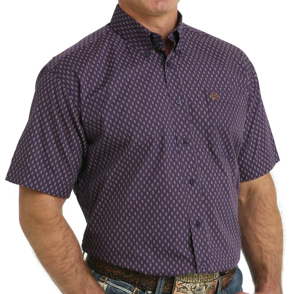 Cinch Men's Floral Print Shirt MEN - Clothing - Shirts - Short Sleeve Shirts Cinch   