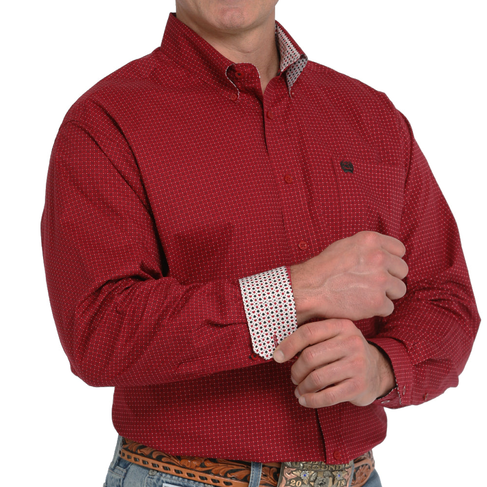 Cinch Men's Geo Print Shirt MEN - Clothing - Shirts - Long Sleeve Shirts Cinch   