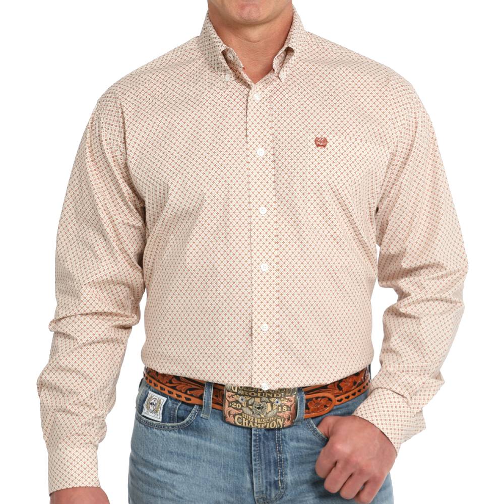 Cinch Men's Geo Print Shirt MEN - Clothing - Shirts - Long Sleeve Cinch